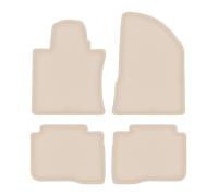 Set tappetini moquette beige per SsangYoung Musso 2018-