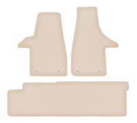 Set tappetini moquette beige per VW Transporter T6 2015-2019