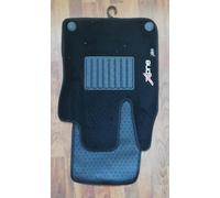 SET TAPPETINI MOQUETTE SMART FOR TWO W453 14 CON BOTTONI E BATTITACCO IN GOMMA