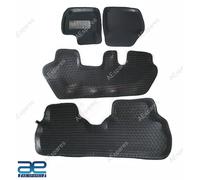 Set Tappetini Pavimento Auto 4 Pezzi Nero Per Suzuki Ertiga Anteriori Posteriori