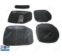 Set Tappetini Poggiapiedi In PVC 4.5D Per Mini Car Suzuki, 5 Pezzi Nero