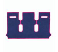 Set Tappetini realizzato per FIAT DUCATO 3 posti anno dal 1980 al 1990 in Moquette tessuto di velluto lavabile AZZURRO e FUCSIA