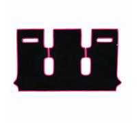Set Tappetini realizzato per FIAT DUCATO TALENTO 3 posti anno dal 1989 al 1995 in Moquette lavabile Colore NERO con bordi Fucsia
