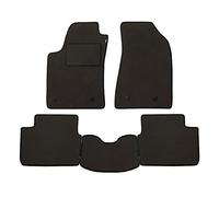Set Tappetini realizzato per FIAT STILO anno dal 2001 al 2011 in Moquette alta qualità con battitacco Made in Italy col GRIGIO