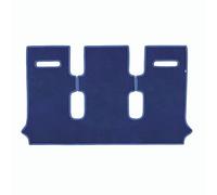 Set Tappetini realizzato per IVECO DAILY 6 posti anno dal 2006 al 2014 in Moquette tessuto di velluto lavabile in Colore AZZURRO