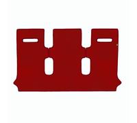 Set Tappetini realizzato per OPEL VIVARO 6 posti da anno 2019 in poi in Moquette tessuto di velluto lavabile in Colore ROSSO