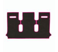 Set Tappetini realizzato per RENAULT MASTER 3 posti anno dal 1980 al 1998 in Moquette di velluto Colore GRIGIO bordi Fucsia