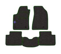 Set Tappetini realizzato per TATA ARIA 7 posti da anno 2011 in poi in Moquette automobilistica Made in Italy GRIGIO con marca