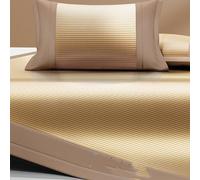 Set tappetini rinfrescanti in 3 pezzi Summer Ice Silk, morbido coprimaterasso, lavabile in lavatrice e in acqua, lenzuolo con aria condizionata, perfetto for la casa e il dormitorio(D,200x220cm)