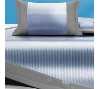 Set tappetini rinfrescanti in 3 pezzi Summer Ice Silk, morbido coprimaterasso, lavabile in lavatrice e in acqua, lenzuolo con aria condizionata, perfetto for la casa e il dormitorio(C,150x200cm)