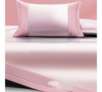 Set tappetini rinfrescanti in 3 pezzi Summer Ice Silk, morbido coprimaterasso, lavabile in lavatrice e in acqua, lenzuolo con aria condizionata, perfetto for la casa e il dormitorio(B,200x220cm)