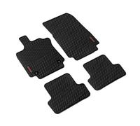 Pilot Pilot, Set Tappeti Su Misura In Eco Gomma - Compatibile Per Renault Captur