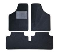 Set Tappetini Tappeti Auto in Moquette per Fiat 127 dal 1971 al 1987, neri
