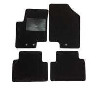 Set Tappetini Tappeti Auto in moquette per Kia Soul I dal 2014 al 2020, neri