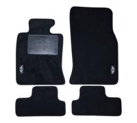 Set Tappetini Tappeti Auto in Moquette per Mini II (R56) 2007 2014 con 2 scritte