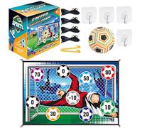 Set tappetino da allenamento per calcio, set da gioco per pallone da calcio per bambini | Giocattolo per porte da | Set di attrezzature per allenamento di per ragazzi, ragazze, bambini e