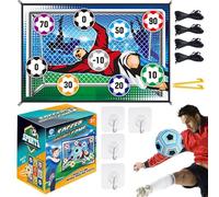 Set tappetino da allenamento per calcio, set da gioco per pallone da calcio per bambini | Giocattolo per porte da | Gioco di all'aperto Giocattoli da per bambini per interni, este