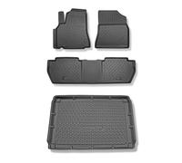 Set tappetino per bagagliaio e tappetini per Citroen Berlingo II Van 2008-2018 C