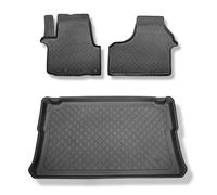 Set tappetino per bagagliaio e tappetini per Fiat Talento B VAN (2016-....) G2