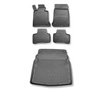 Set tappetino per bagagliaio e tappetini per Mercedes Classe E W212 2009-2016 C1