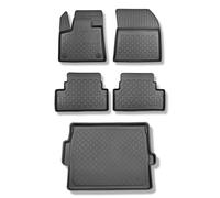 Mossa Set: tappetini in TPE + tappetino per bagagliaio compatibili con Peugeot 3008 SUV (11.2016- ) - ver2 - G