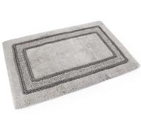Set Tappeto bagno antiscivolo cotone 3 pezzi Melissa con Passamaneria PHp