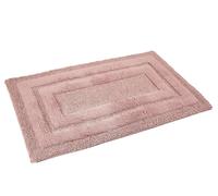 Set Tappeto bagno antiscivolo cotone 3 pezzi Sirio Tinta unita PHp