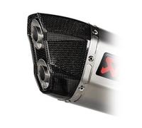 Set tappi terminali Akrapovic per ammortizzatori V4A/Titanio incl. rivetto...