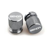 Set Tappi Valvole Ruote in Alluminio Anodizzato Per BENDA Chinchilla 300 450 Rock300 LFS700 LFC700 BE300 BEN Tappo Valvola Per Moto, Con Bocca Areata, Per Pneumatici, Copriugello Gas(S-5)