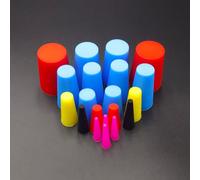 Set tappo silicone per pittura anodizzazione 100 pz tappi di tenuta conici