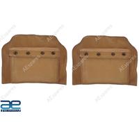 Set Tasche Porta Oggetti Schienale Tan Per Willys MB Ford GPW M38