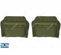 Set Tasche Posteriori Sedile Verde Per AEspares Willys MB Ford GPW M38 M38A1