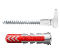 Fischer Ancoraggio a vite e tassello 8 pz a muro 25 mm - 557915