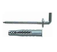 Fischer, Tasselli UX 6x35 H K con gancio per Muro pieno, Mattone Forato, Cartongesso