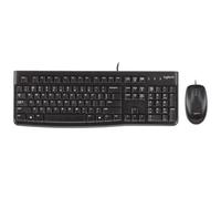 Set tastiera e mouse cablati Logitech MK120 (nero)