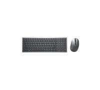 SET TASTIERA E MOUSE DELL KM7120W, standard, Bluetooth, Sì, ricevitore USB incluso, Grigio/Titanio