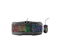 Itek Combo Tastiera e Mouse T20 - Membrana, RGB, Multimediale, Mouse con software, RGB, Sensore P3212