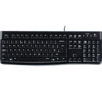 SET TASTIERA E MOUSE LOGITECH MK120, standard, USB 2, Nero
