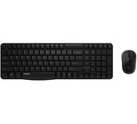 SET TASTIERA E MOUSE RAPOO X1800S, standard, USB tipo A, Nero