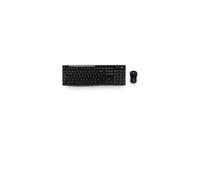 Set tastiera e mouse - Senza fili - Logitech - MK270 - AZERTY - Nero