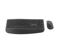Set tastiera e mouse senza fili Logitech Signature Comfort Plus MK880 AZERTY Bluetooth Grafite con Easy-Switch fino a 3 dispositivi - Nouvo
