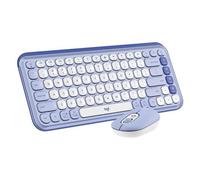 Set tastiera e mouse wireless Bluetooth Logitech POP ICON COMBO (viola)