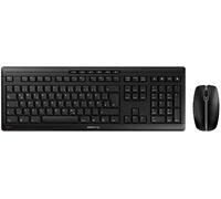 CHERRY Stream Desktop Recharge tastiera Mouse incluso RF Wireless QWERTZ Tedesco Nero