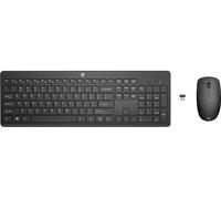 SET TASTIERA E MOUSE WIRELESS HP 1Y4D0UT, standard, USB-A, Nero