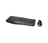Kensington Pro Fit Ergo tastiera Mouse incluso Universale RF senza fili + Bluetooth QWERTY Inglese UK Nero