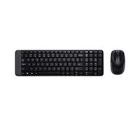 Set tastiera e mouse wireless Logitech MK220