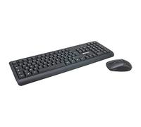 Set tastiera e mouse wireless ottico WAYTEX nero