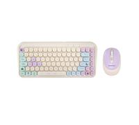 Set tastiera e mouse wireless - TANOOKI - QWERTY - Bluetooth - 2,4 GHz - 85 tasti
