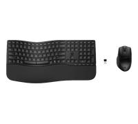 SET TASTIERA + MOUSE HP 680 Comfort DualMode, Bluetooth, RF wireless, USB, Nero