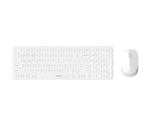 Set tastiera-mouse - RAPOO - 9310M - Wireless - Multimodale - Ultra-sottile - Bianco